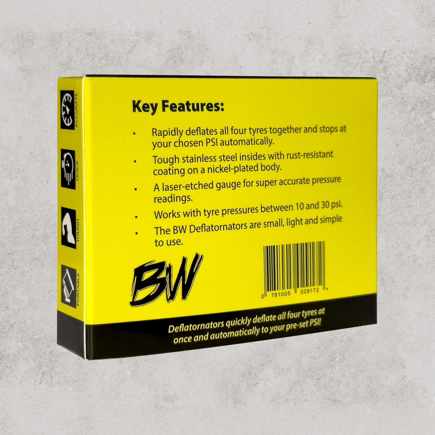 Tyre Deflators (Deflatornators)