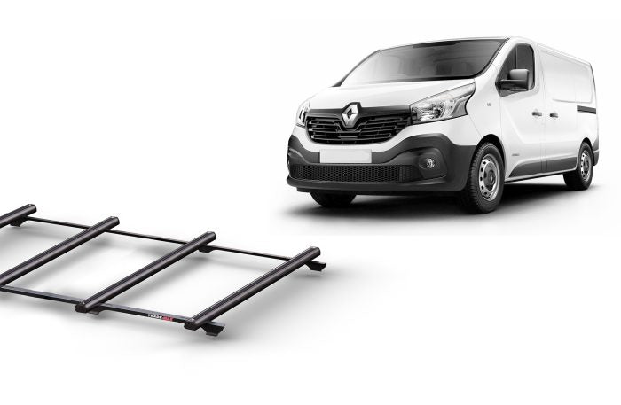 Thumbnail image of Renault Trafic SWB (2004 - 10/14) Trademax Crossbars x 4
