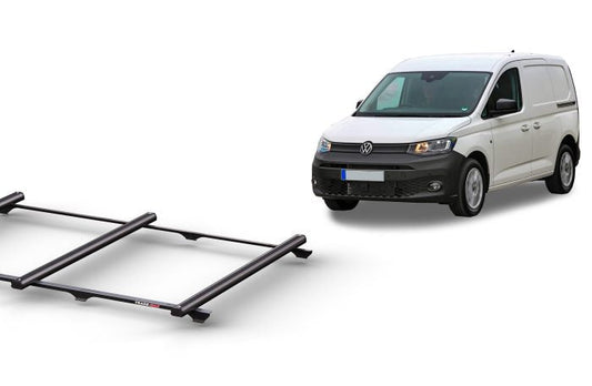 Thumbnail image of Volkswagen Caddy SWB (2005 - 05/21) Trademax Crossbars x 3