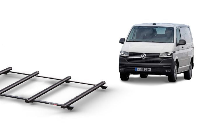 Thumbnail image of Volkswagen Transporter SWB (08/04 - Current) Trademax Crossbars x 4