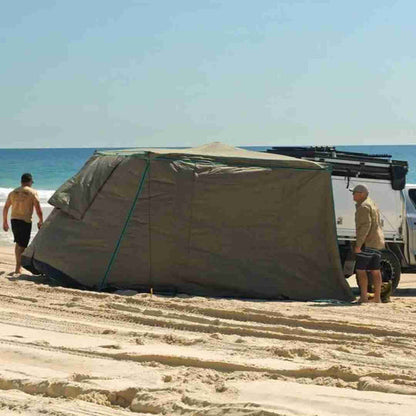 30 Second 2.7m Wing Awning Solid Wall (3SA27027W)