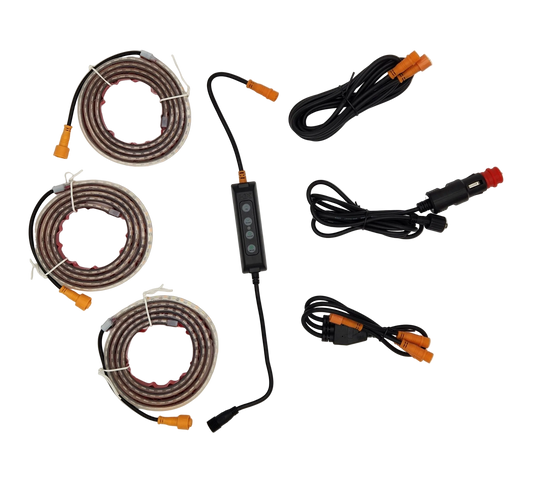 3 Strip Tri-Colour Led Awning Light Kit (3SAHK3)