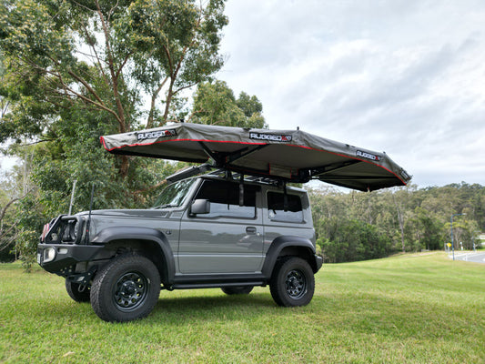 Platinum 1.5m Semi Automatic 180 Degree Awning (Fabric Uve95+%)